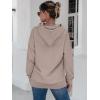 imageANRABESS Women Oversized Hoodies Side Zipper Fleece Long Sweatshirts Lightweight Tunic Pullover 2024 Fall Trendy ClothesKhaki