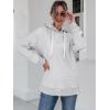 imageANRABESS Women Oversized Hoodies Side Zipper Fleece Long Sweatshirts Lightweight Tunic Pullover 2024 Fall Trendy ClothesLight Grey