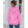 imageANRABESS Women Oversized Hoodies Side Zipper Fleece Long Sweatshirts Lightweight Tunic Pullover 2024 Fall Trendy ClothesPink