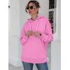imageANRABESS Women Oversized Hoodies Side Zipper Fleece Long Sweatshirts Lightweight Tunic Pullover 2024 Fall Trendy ClothesPink