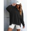 imageANRABESS Womens Oversized Sweatshirt V Neck Long Sleeve Tunic Lightweight Pullover 2025 Spring Casual Tops Teen Girl OutfitsBlack