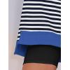 imageANRABESS Womens Oversized Sweatshirt V Neck Long Sleeve Tunic Lightweight Pullover 2025 Spring Casual Tops Teen Girl OutfitsBlack White