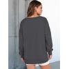 imageANRABESS Womens Oversized Sweatshirt V Neck Long Sleeve Tunic Lightweight Pullover 2025 Spring Casual Tops Teen Girl OutfitsDark Grey