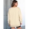 imageANRABESS Womens Oversized Sweatshirt V Neck Long Sleeve Tunic Lightweight Pullover 2025 Spring Casual Tops Teen Girl OutfitsKhaki
