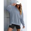 imageANRABESS Womens Oversized Sweatshirt V Neck Long Sleeve Tunic Lightweight Pullover 2025 Spring Casual Tops Teen Girl OutfitsLight Blue