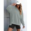 imageANRABESS Womens Oversized Sweatshirt V Neck Long Sleeve Tunic Lightweight Pullover 2025 Spring Casual Tops Teen Girl OutfitsLight Green