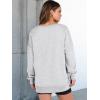 imageANRABESS Womens Oversized Sweatshirt V Neck Long Sleeve Tunic Lightweight Pullover 2025 Spring Casual Tops Teen Girl OutfitsLight Grey