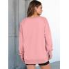 imageANRABESS Womens Oversized Sweatshirt V Neck Long Sleeve Tunic Lightweight Pullover 2025 Spring Casual Tops Teen Girl OutfitsPink