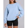 imageANRABESS Womens Sweatshirts Oversized Fleece Crew Neck Pullover Hoodies Casual Comfy 2025 Fall Fashion Basic SweatshirtBlue