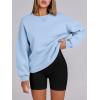 imageANRABESS Womens Sweatshirts Oversized Fleece Crew Neck Pullover Hoodies Casual Comfy 2025 Fall Fashion Basic SweatshirtBlue