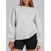 imageANRABESS Womens Sweatshirts Oversized Fleece Crew Neck Pullover Hoodies Casual Comfy 2025 Fall Fashion Basic SweatshirtGrey