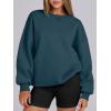 imageANRABESS Womens Sweatshirts Oversized Fleece Crew Neck Pullover Hoodies Casual Comfy 2025 Fall Fashion Basic SweatshirtNavy
