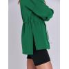 imageANRABESS Womens Turtleneck Sweatshirts Drawstring Waist Pullover Tops Loose Fit Long Sleeve Hoodies 2024 Fall Preppy OutfitsGreen