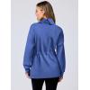 imageANRABESS Womens Turtleneck Sweatshirts Drawstring Waist Pullover Tops Loose Fit Long Sleeve Hoodies 2024 Fall Preppy OutfitsRoyal Blue