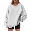 imageANRABESS Womens Sweatshirts Oversized Fleece Crew Neck Pullover Hoodies Casual Comfy 2025 Fall Fashion Basic SweatshirtGrey