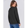 imageANRABESS Womens Long Sleeve Crewneck Classic 2025 Fall Soft Basic Pullover Sweaters TopBlack