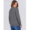 imageANRABESS Womens Long Sleeve Crewneck Classic 2025 Fall Soft Basic Pullover Sweaters TopDark Gray