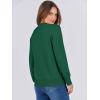 imageANRABESS Womens Long Sleeve Crewneck Classic 2025 Fall Soft Basic Pullover Sweaters TopGreen
