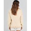 imageANRABESS Womens Oversized Sweatshirts Turtleneck Pullover Long Sleeve Hoodies Tops 2024 Fall Fashion Preppy OutfitsApricot