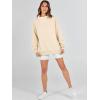 imageANRABESS Womens Oversized Sweatshirts Turtleneck Pullover Long Sleeve Hoodies Tops 2024 Fall Fashion Preppy OutfitsApricot