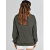 imageANRABESS Womens Oversized Sweatshirts Turtleneck Pullover Long Sleeve Hoodies Tops 2024 Fall Fashion Preppy OutfitsArmygreen
