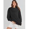 imageANRABESS Womens Oversized Sweatshirts Turtleneck Pullover Long Sleeve Hoodies Tops 2024 Fall Fashion Preppy OutfitsBlack