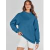 imageANRABESS Womens Oversized Sweatshirts Turtleneck Pullover Long Sleeve Hoodies Tops 2024 Fall Fashion Preppy OutfitsBlue