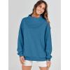 imageANRABESS Womens Oversized Sweatshirts Turtleneck Pullover Long Sleeve Hoodies Tops 2024 Fall Fashion Preppy OutfitsBlue