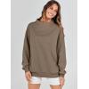 imageANRABESS Womens Oversized Sweatshirts Turtleneck Pullover Long Sleeve Hoodies Tops 2024 Fall Fashion Preppy OutfitsBrown