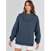 imageANRABESS Womens Oversized Sweatshirts Turtleneck Pullover Long Sleeve Hoodies Tops 2024 Fall Fashion Preppy OutfitsDark Navy Blue