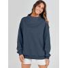 imageANRABESS Womens Oversized Sweatshirts Turtleneck Pullover Long Sleeve Hoodies Tops 2024 Fall Fashion Preppy OutfitsDark Navy Blue