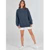 imageANRABESS Womens Oversized Sweatshirts Turtleneck Pullover Long Sleeve Hoodies Tops 2024 Fall Fashion Preppy OutfitsDark Navy Blue