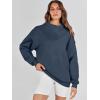 imageANRABESS Womens Oversized Sweatshirts Turtleneck Pullover Long Sleeve Hoodies Tops 2024 Fall Fashion Preppy OutfitsDark Navy Blue