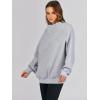 imageANRABESS Womens Oversized Sweatshirts Turtleneck Pullover Long Sleeve Hoodies Tops 2024 Fall Fashion Preppy OutfitsGrey