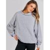 imageANRABESS Womens Oversized Sweatshirts Turtleneck Pullover Long Sleeve Hoodies Tops 2024 Fall Fashion Preppy OutfitsGrey