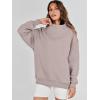 imageANRABESS Womens Oversized Sweatshirts Turtleneck Pullover Long Sleeve Hoodies Tops 2024 Fall Fashion Preppy OutfitsKhaki