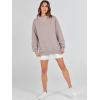 imageANRABESS Womens Oversized Sweatshirts Turtleneck Pullover Long Sleeve Hoodies Tops 2024 Fall Fashion Preppy OutfitsKhaki