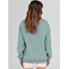 imageANRABESS Womens Oversized Sweatshirts Turtleneck Pullover Long Sleeve Hoodies Tops 2024 Fall Fashion Preppy OutfitsLight Green