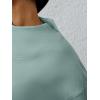 imageANRABESS Womens Oversized Sweatshirts Turtleneck Pullover Long Sleeve Hoodies Tops 2024 Fall Fashion Preppy OutfitsLight Green