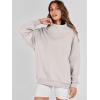 imageANRABESS Womens Oversized Sweatshirts Turtleneck Pullover Long Sleeve Hoodies Tops 2024 Fall Fashion Preppy OutfitsLight Grey