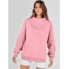 imageANRABESS Womens Oversized Sweatshirts Turtleneck Pullover Long Sleeve Hoodies Tops 2024 Fall Fashion Preppy OutfitsLight Pink