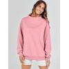 imageANRABESS Womens Oversized Sweatshirts Turtleneck Pullover Long Sleeve Hoodies Tops 2024 Fall Fashion Preppy OutfitsLight Pink