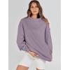 imageANRABESS Womens Oversized Sweatshirts Turtleneck Pullover Long Sleeve Hoodies Tops 2024 Fall Fashion Preppy OutfitsNutmeg