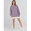 imageANRABESS Womens Oversized Sweatshirts Turtleneck Pullover Long Sleeve Hoodies Tops 2024 Fall Fashion Preppy OutfitsNutmeg