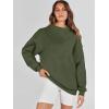 imageANRABESS Womens Oversized Sweatshirts Turtleneck Pullover Long Sleeve Hoodies Tops 2024 Fall Fashion Preppy OutfitsOlive