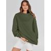 imageANRABESS Womens Oversized Sweatshirts Turtleneck Pullover Long Sleeve Hoodies Tops 2024 Fall Fashion Preppy OutfitsOlive
