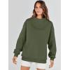 imageANRABESS Womens Oversized Sweatshirts Turtleneck Pullover Long Sleeve Hoodies Tops 2024 Fall Fashion Preppy OutfitsOlive