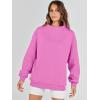 imageANRABESS Womens Oversized Sweatshirts Turtleneck Pullover Long Sleeve Hoodies Tops 2024 Fall Fashion Preppy OutfitsPink