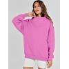 imageANRABESS Womens Oversized Sweatshirts Turtleneck Pullover Long Sleeve Hoodies Tops 2024 Fall Fashion Preppy OutfitsPink