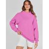 imageANRABESS Womens Oversized Sweatshirts Turtleneck Pullover Long Sleeve Hoodies Tops 2024 Fall Fashion Preppy OutfitsPink